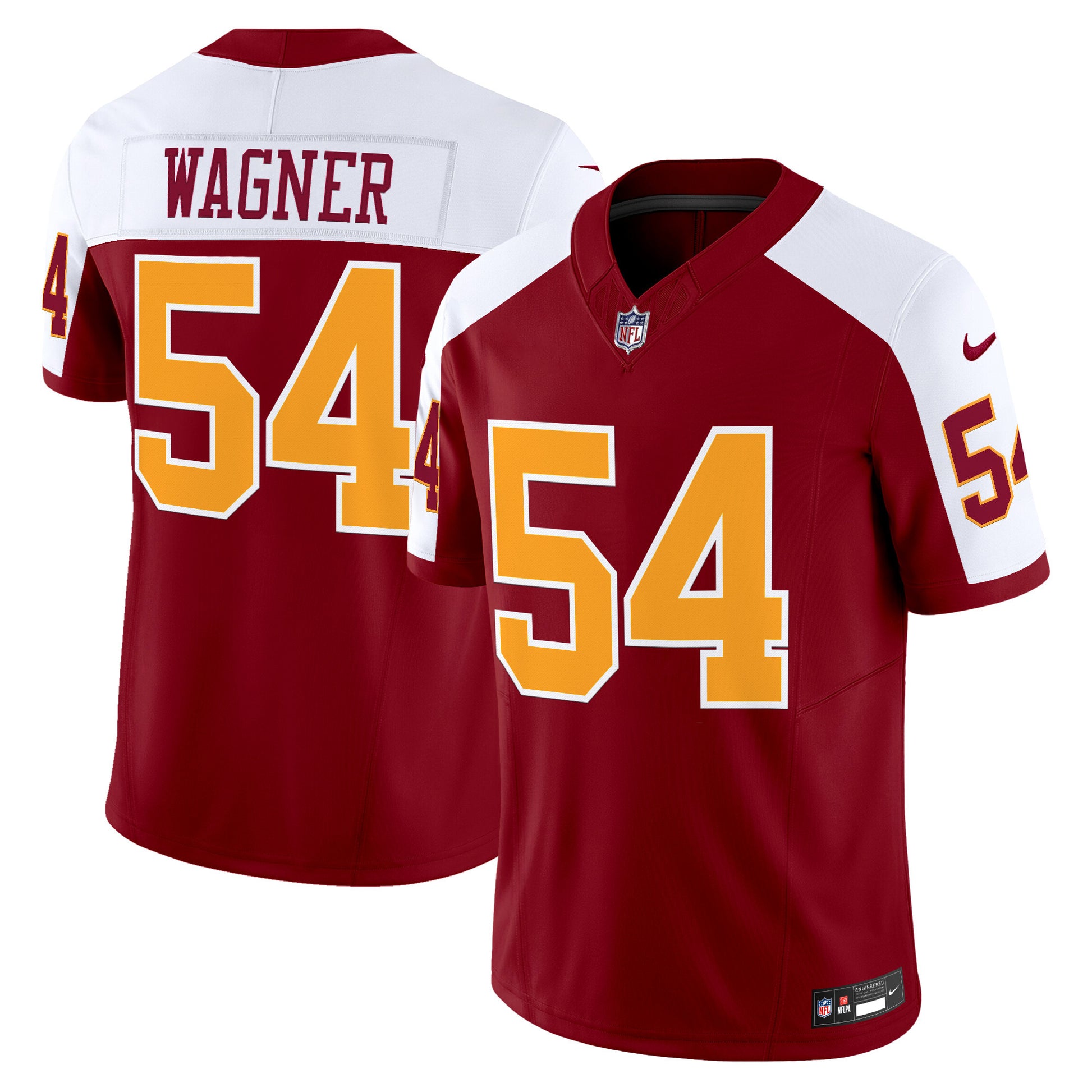 Men's Washington Redskins Throwback Vapor Limited Jersey - All Stitched
