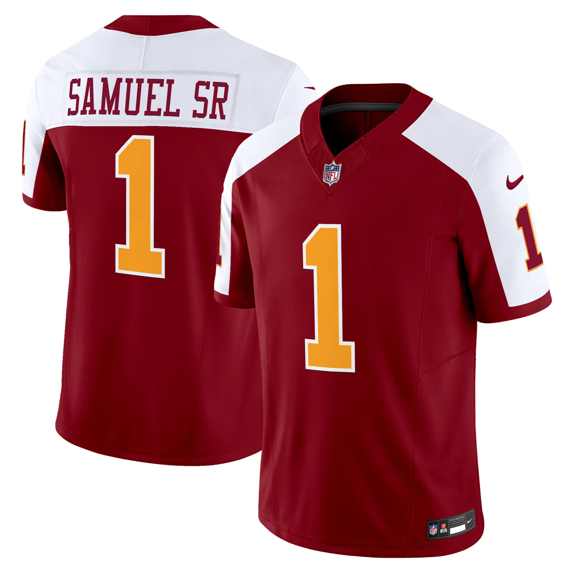 Men's Washington Redskins Throwback Vapor Limited Jersey - All Stitched