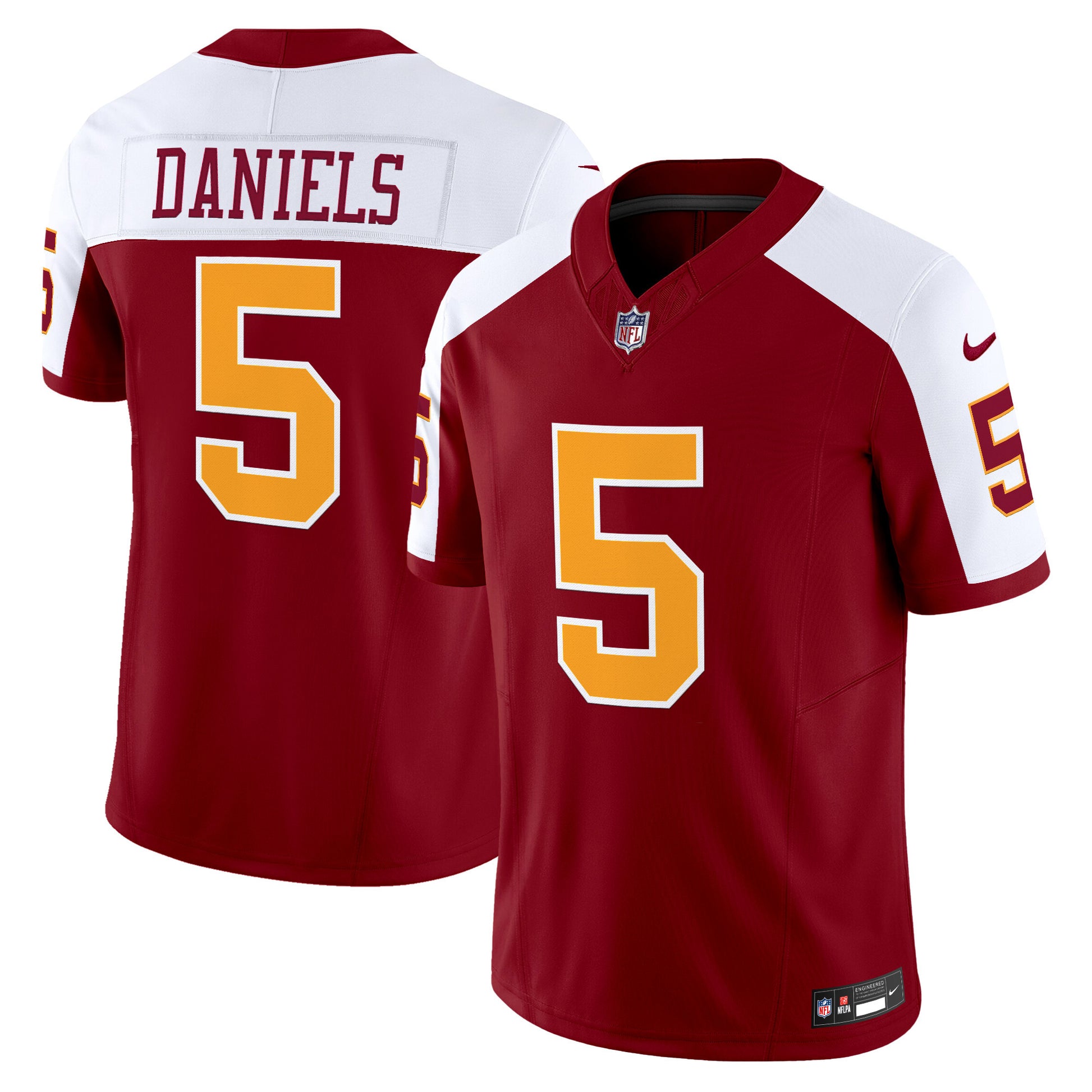 Men's Washington Redskins Throwback Vapor Limited Jersey - All Stitched