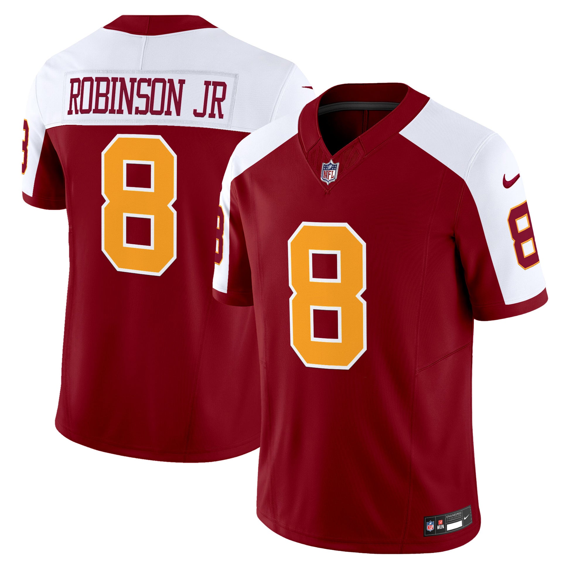 Men's Washington Redskins Throwback Vapor Limited Jersey - All Stitched