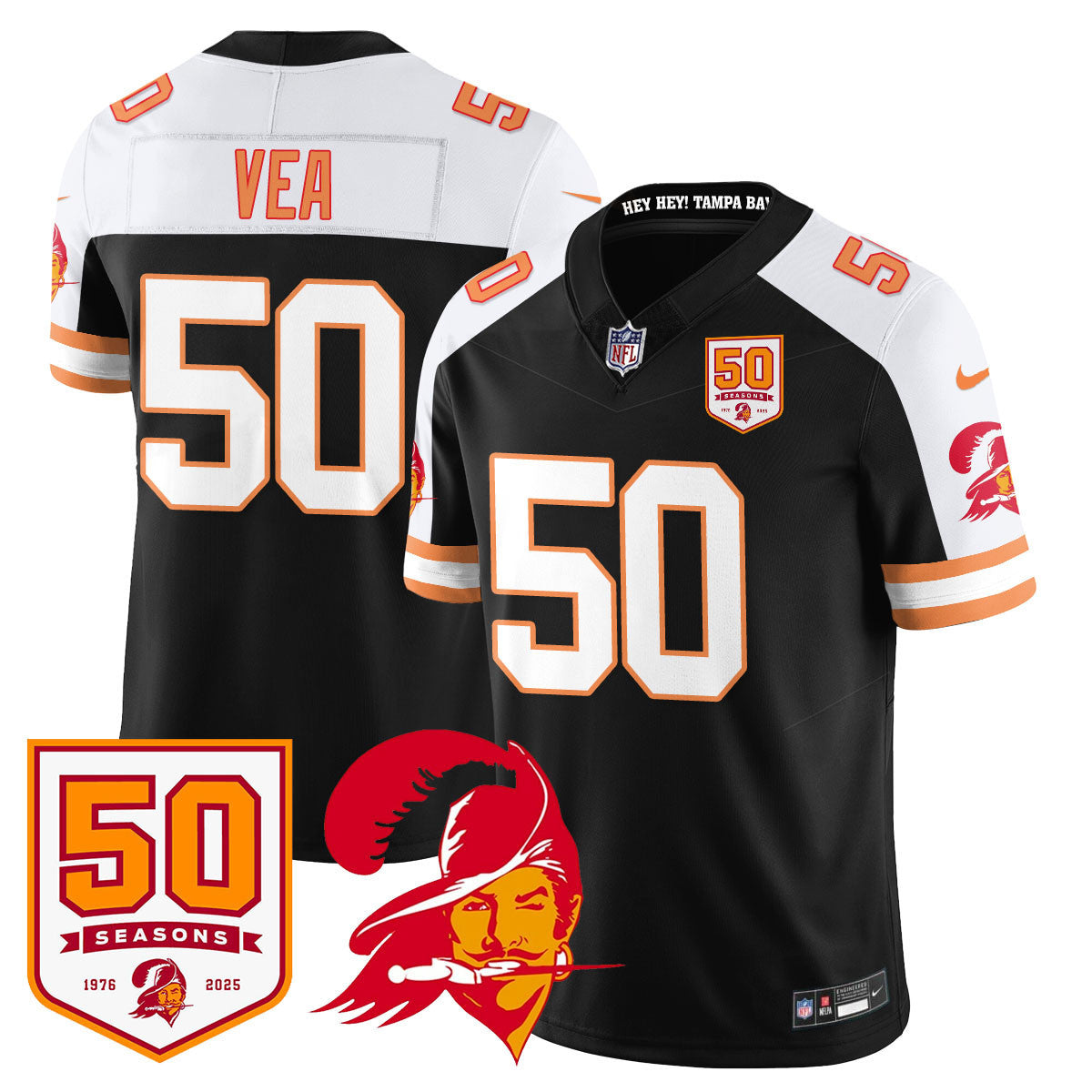Men's Tampa Bay Buccaneers '76 Vapor Limited Jersey - All Stitched