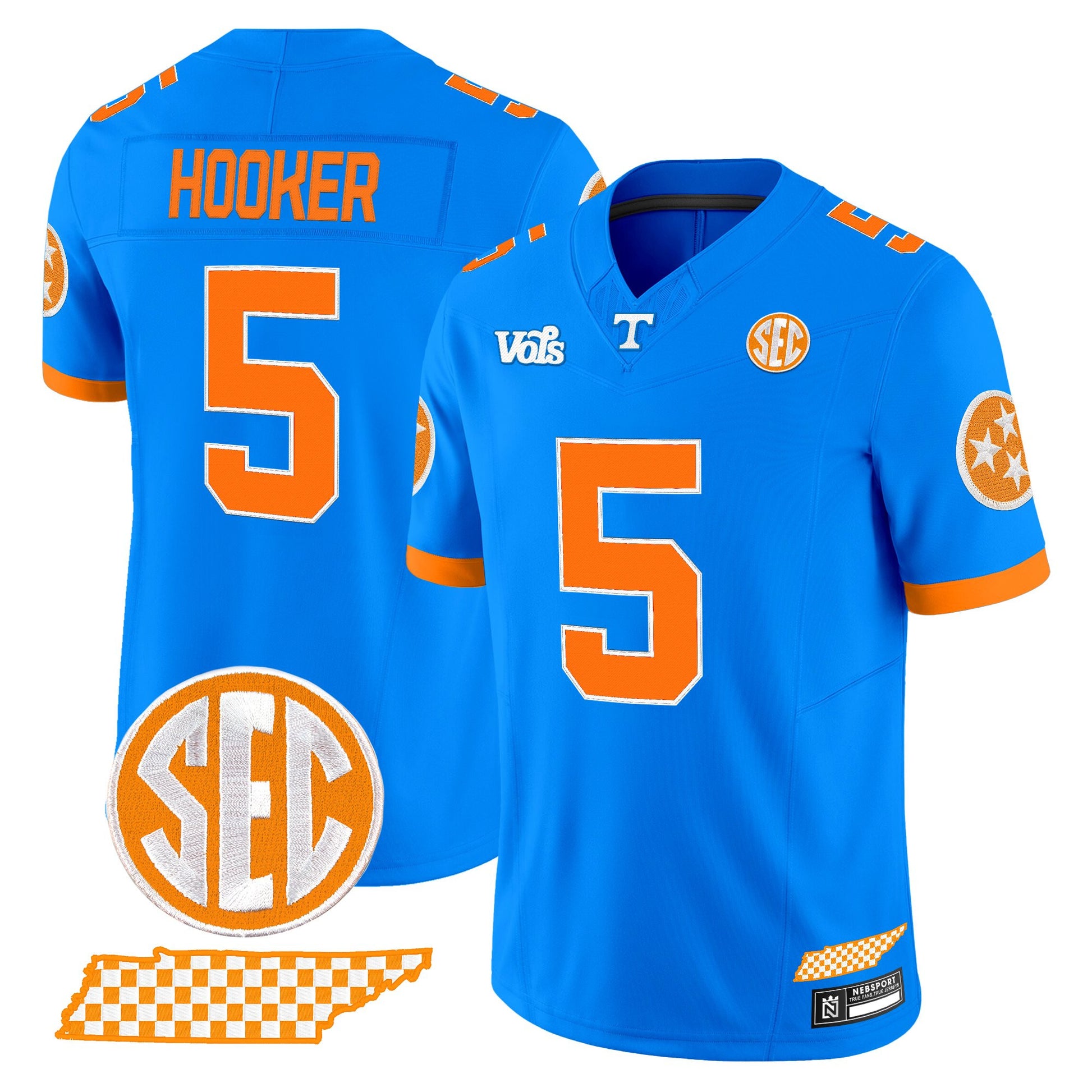 Tennessee Volunteers 'Blue Blaze Edition' Vapor Limited Jersey - All Stitched