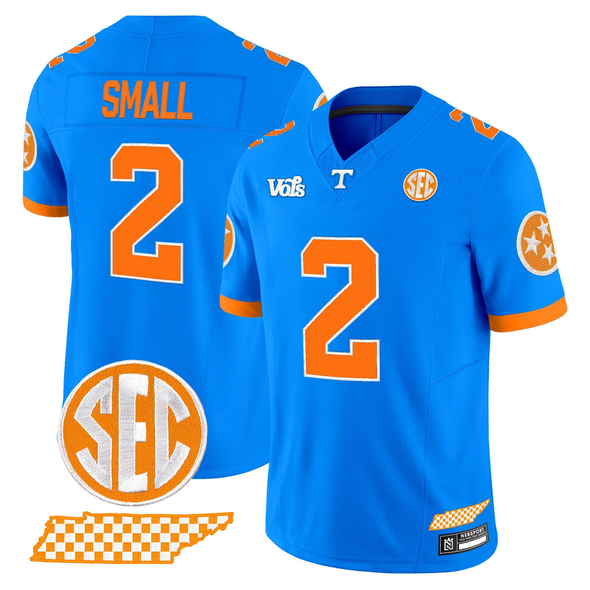 Tennessee Volunteers 'Blue Blaze Edition' Vapor Limited Jersey - All Stitched