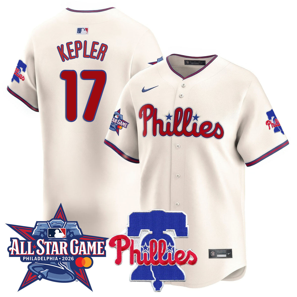 Men's Philadelphia Phillies 2026 MLB All-Star Jersey - All Stitched