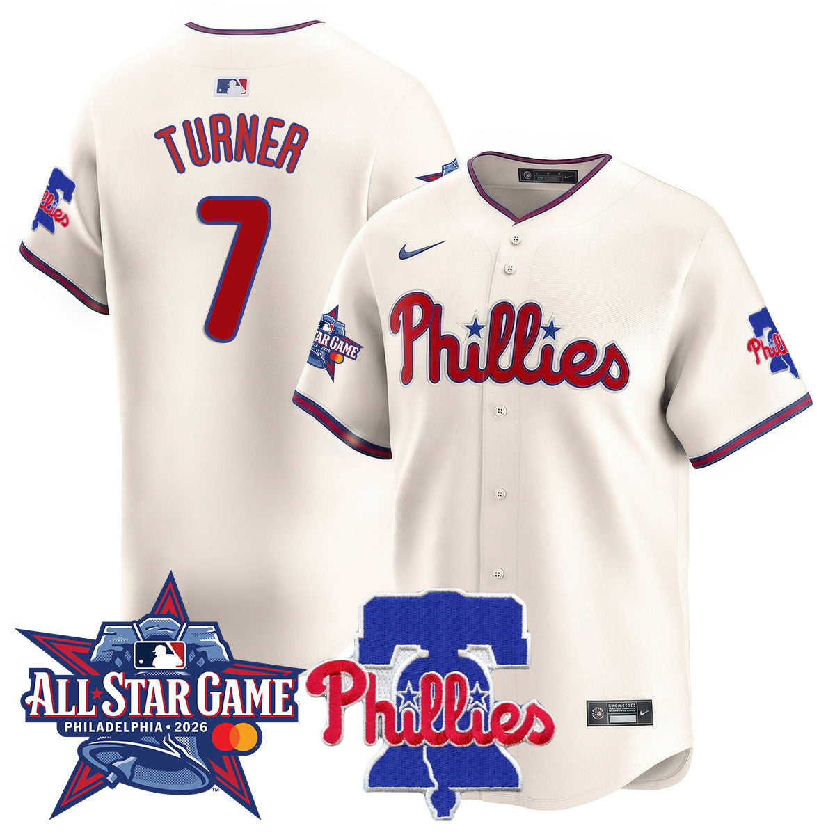 Men's Philadelphia Phillies 2026 MLB All-Star Jersey - All Stitched