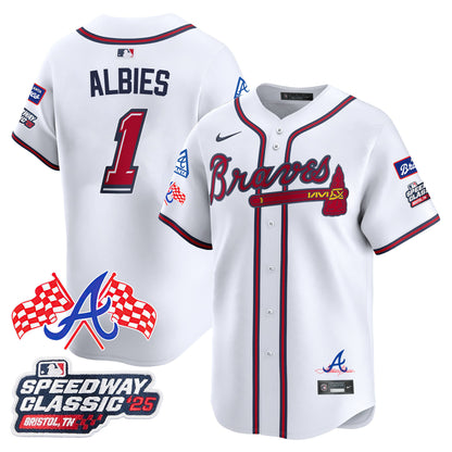 Atlanta Braves 2025 Speedway Classic Limited Jersey V1 - All Stitched