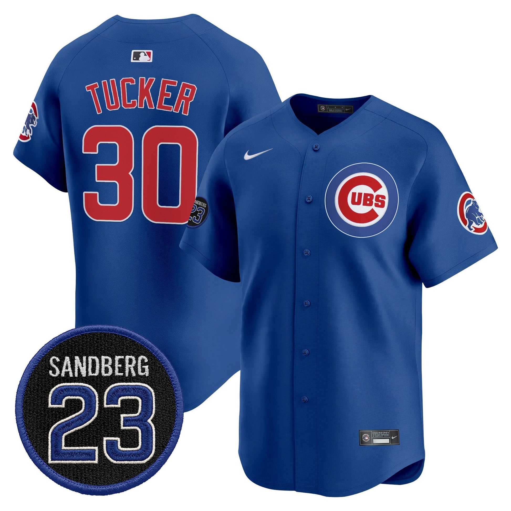 Men's Chicago Cubs 'Ryne Sandberg Tribute' Vapor Premier Limited Jersey V2 - All Stitched