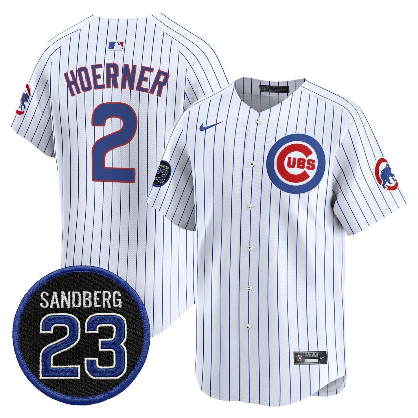 Men's Chicago Cubs 'Ryne Sandberg Tribute' Vapor Premier Limited Jersey V2 - All Stitched