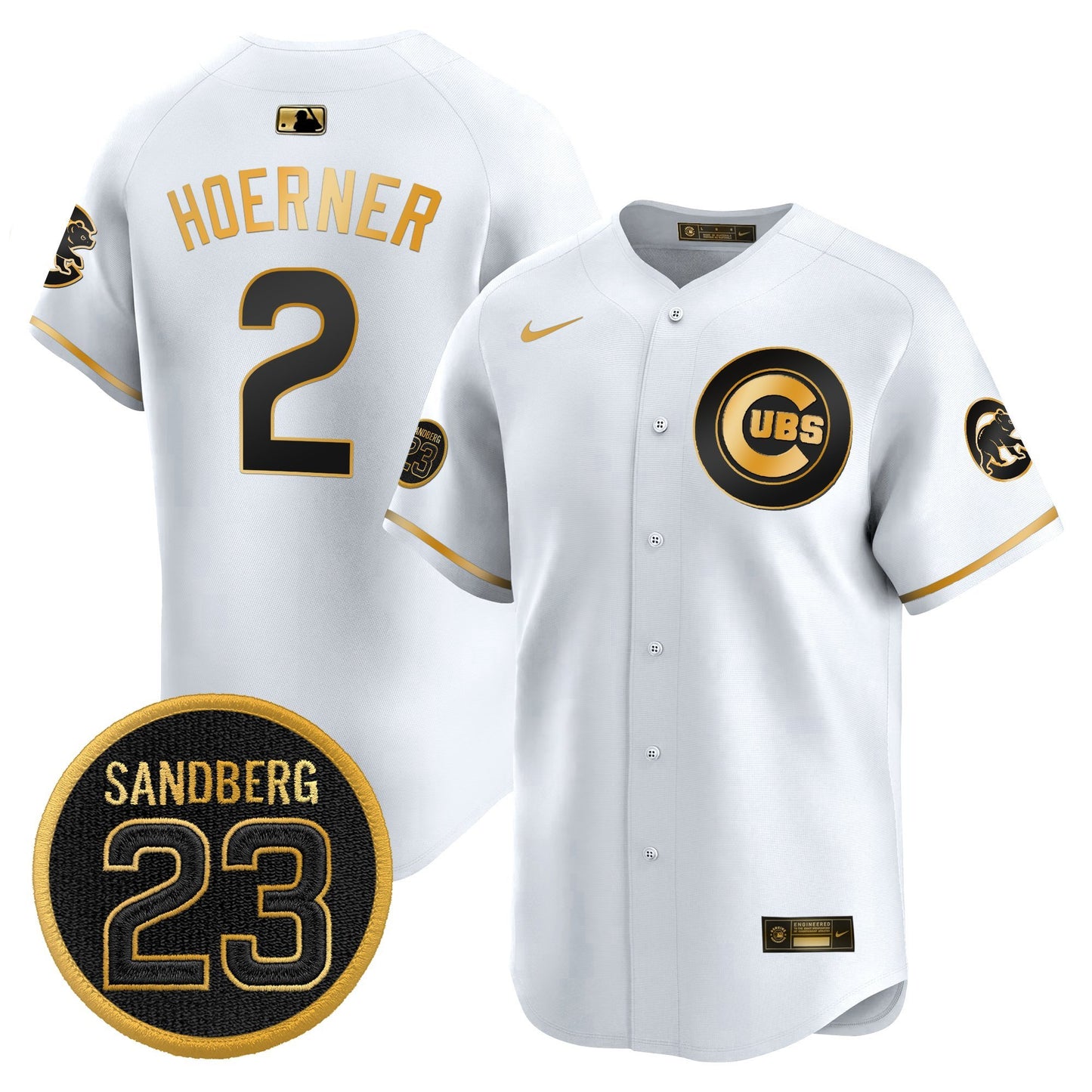 Men's Chicago Cubs 'Ryne Sandberg Tribute' Vapor Premier Limited Jersey V2 - All Stitched