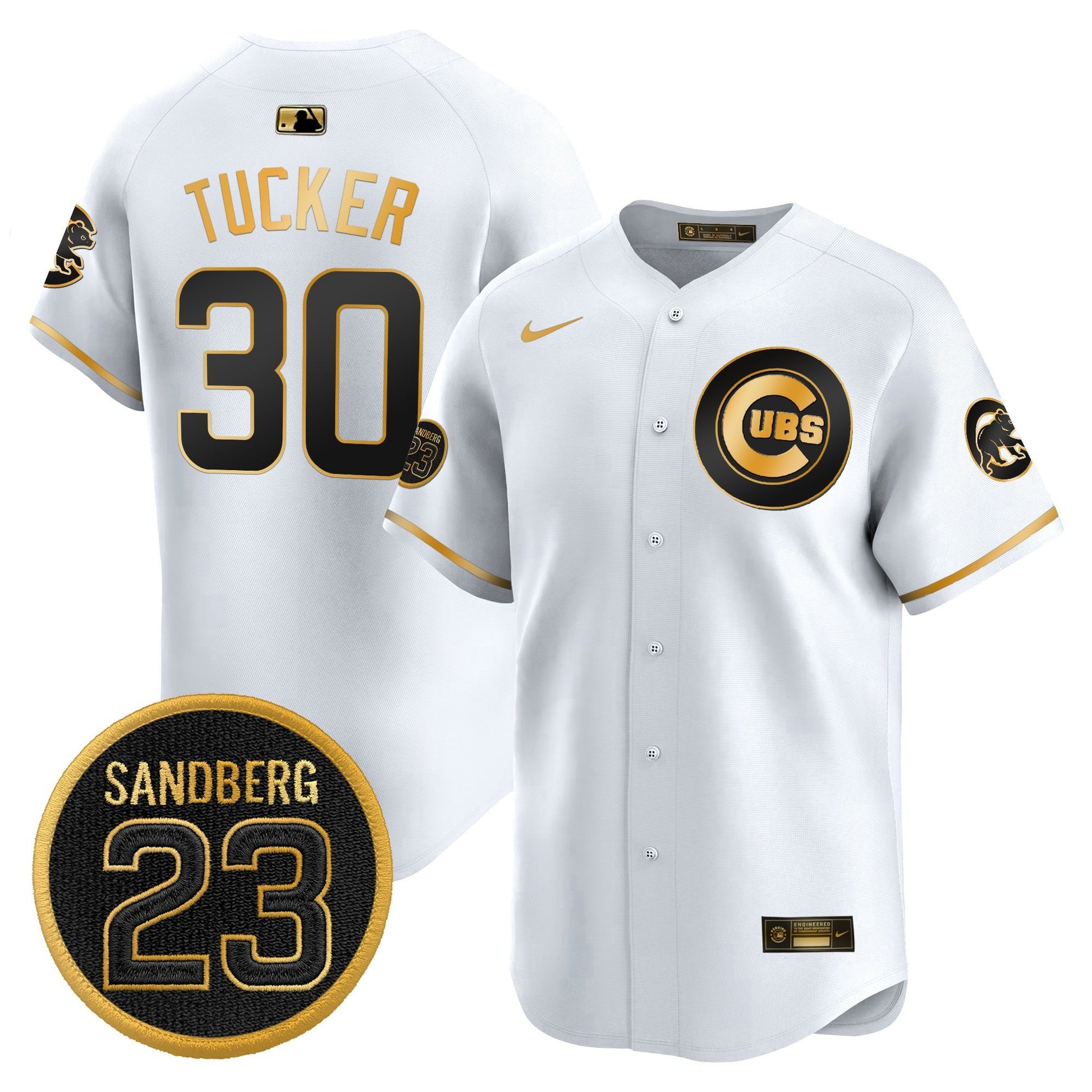 Men's Chicago Cubs 'Ryne Sandberg Tribute' Vapor Premier Limited Jersey V2 - All Stitched
