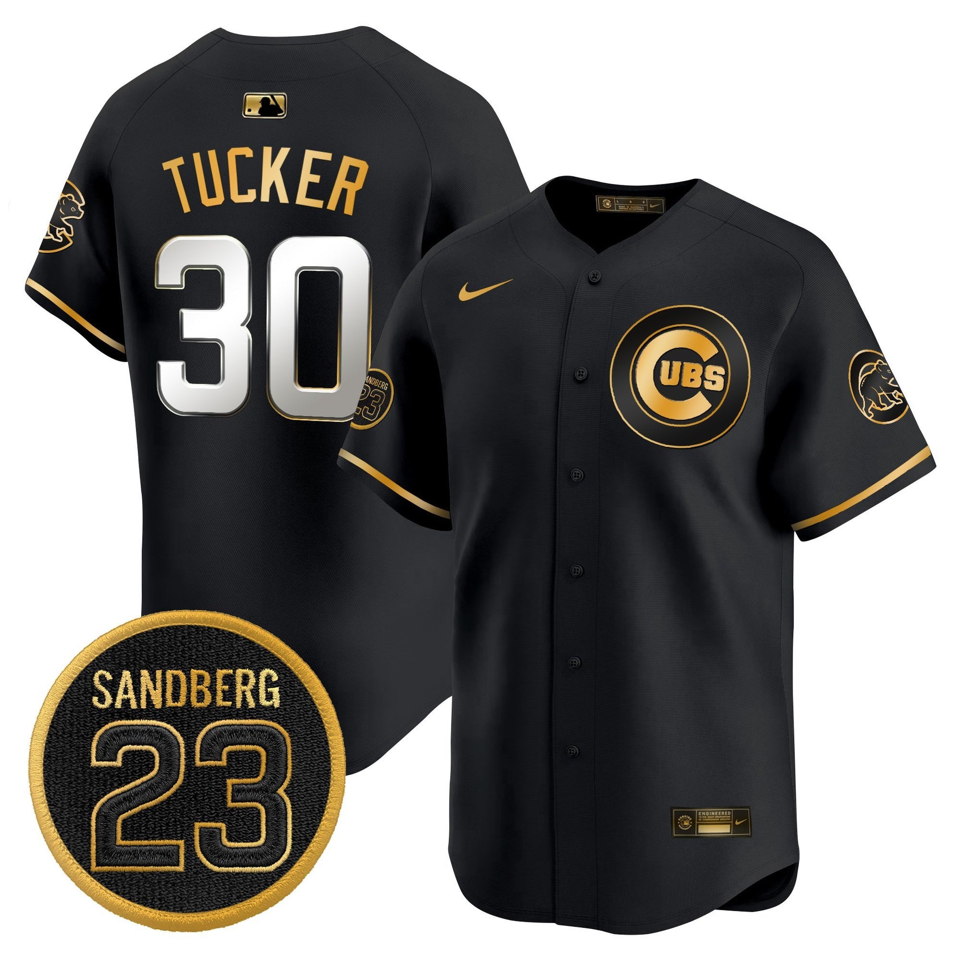 Men's Chicago Cubs 'Ryne Sandberg Tribute' Vapor Premier Limited Jersey V2 - All Stitched