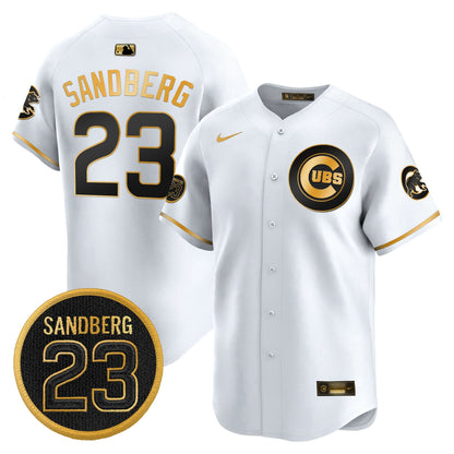 Men's Chicago Cubs 'Ryne Sandberg Tribute' Vapor Premier Limited Jersey V2 - All Stitched