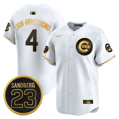 Men's Chicago Cubs 'Ryne Sandberg Tribute' Vapor Premier Limited Jersey V2 - All Stitched