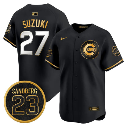 Men's Chicago Cubs 'Ryne Sandberg Tribute' Vapor Premier Limited Jersey V2 - All Stitched