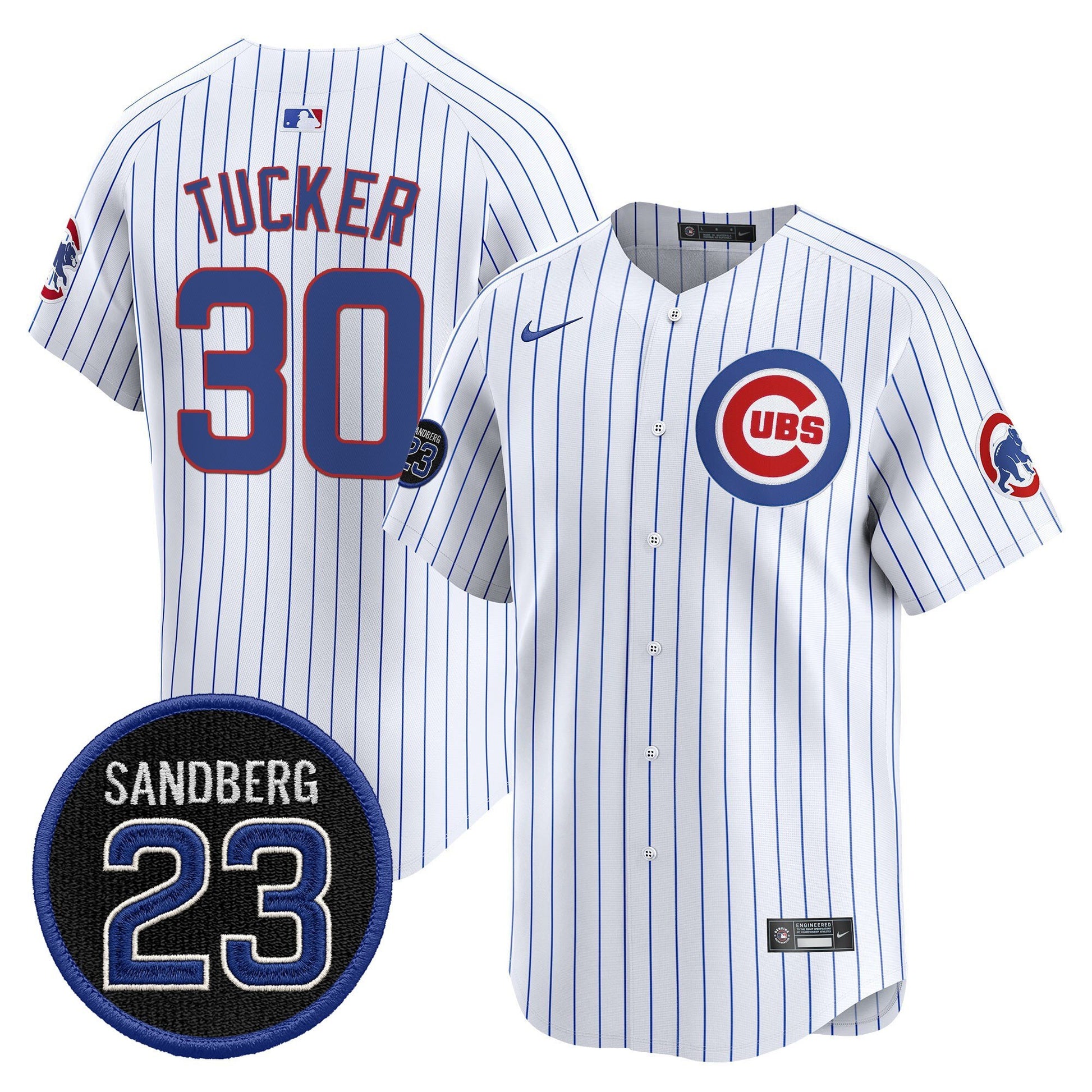 Men's Chicago Cubs 'Ryne Sandberg Tribute' Vapor Premier Limited Jersey V2 - All Stitched