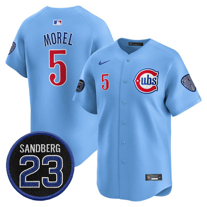 Men's Chicago Cubs 'Ryne Sandberg Tribute' Vapor Premier Limited Jersey V2 - All Stitched