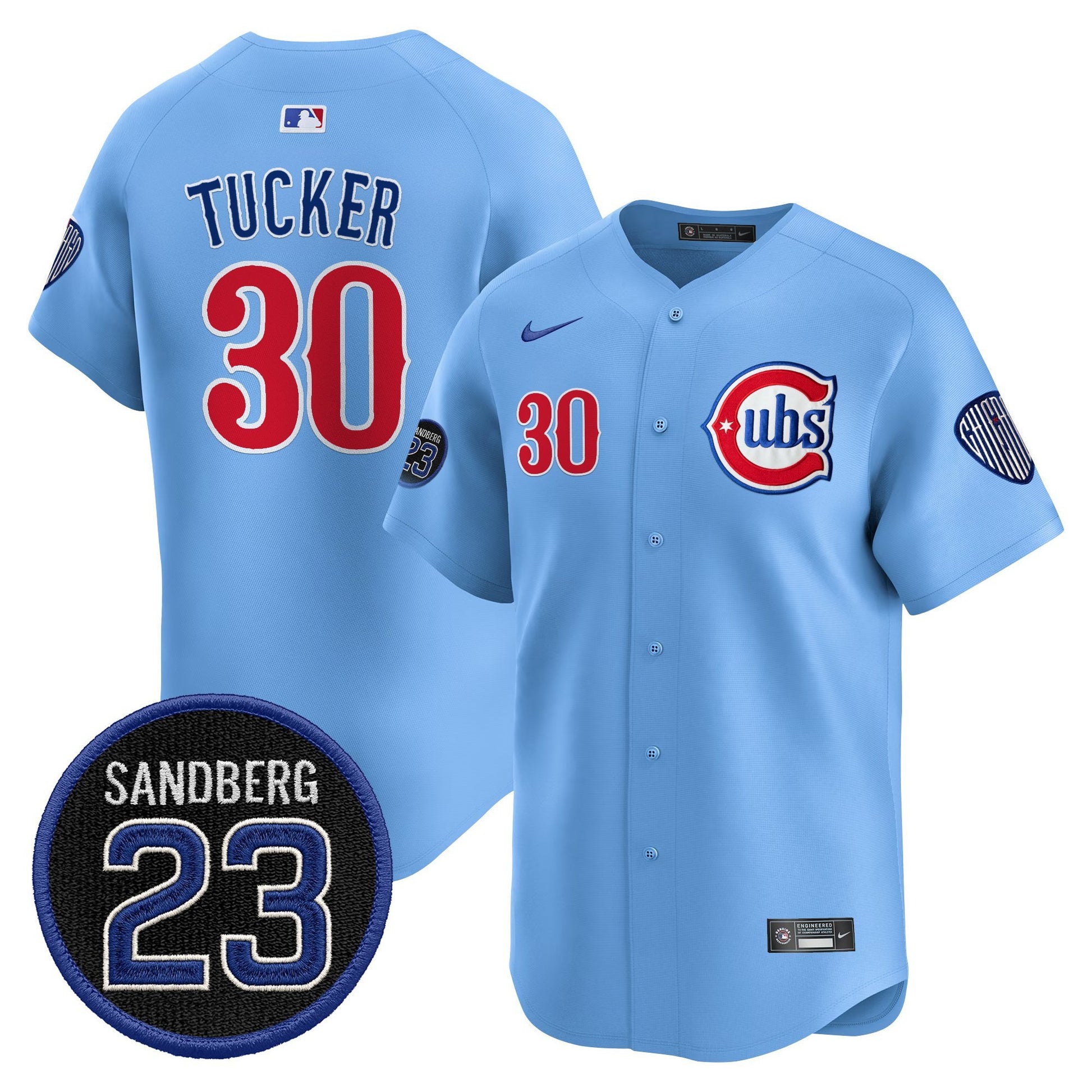 Men's Chicago Cubs 'Ryne Sandberg Tribute' Vapor Premier Limited Jersey V2 - All Stitched