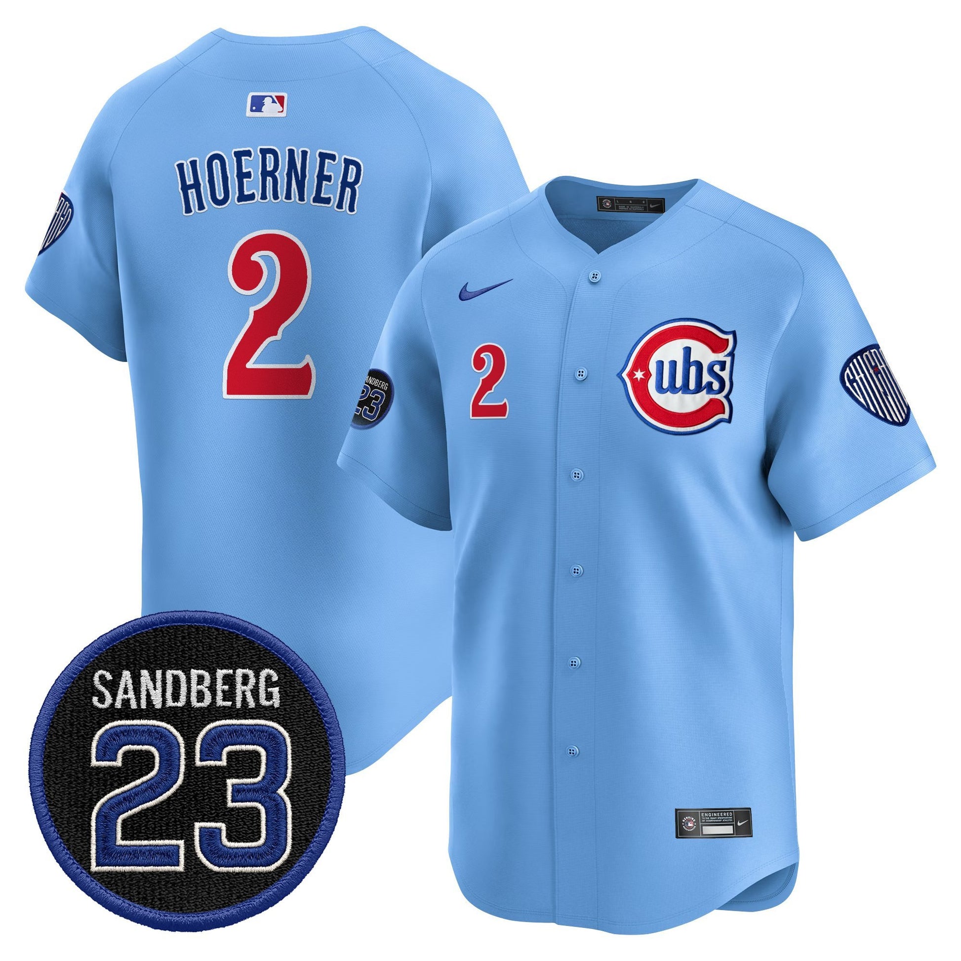 Men's Chicago Cubs 'Ryne Sandberg Tribute' Vapor Premier Limited Jersey V2 - All Stitched