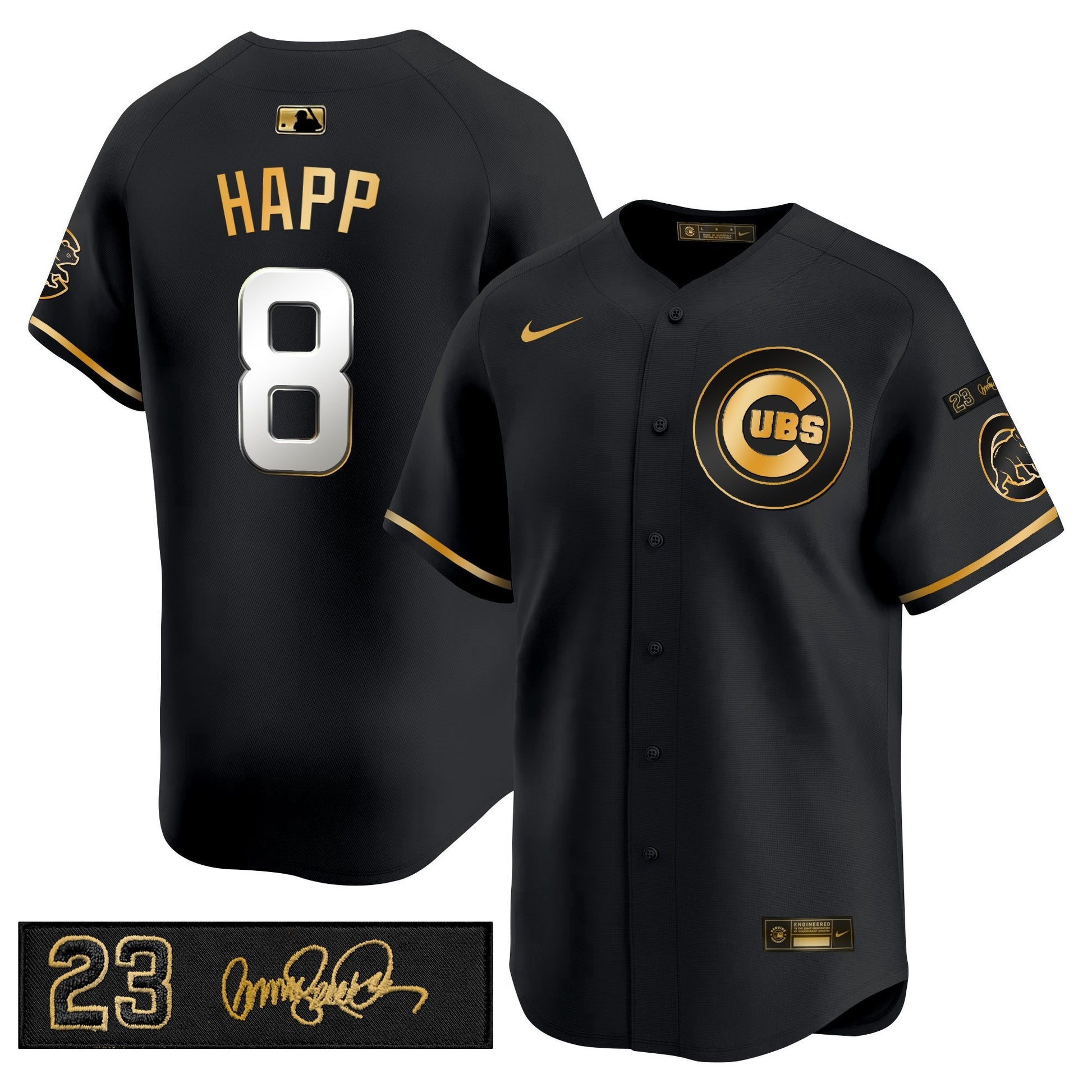 Men's Chicago Cubs 'Ryne Sandberg Tribute' Vapor Premier Limited Jersey V3 - All Stitched