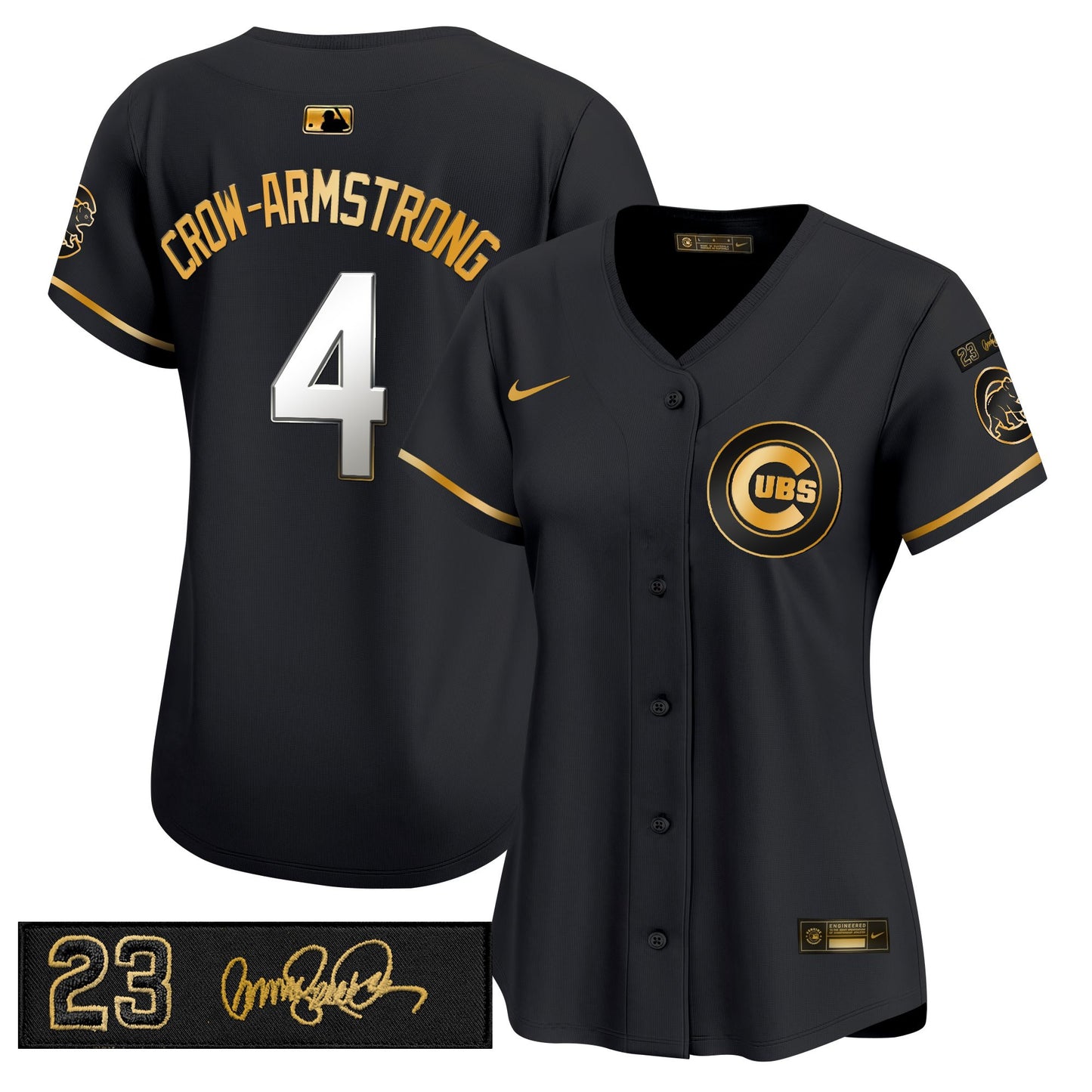 Women's Chicago Cubs 'Ryne Sandberg Tribute' Vapor Premier Limited Jersey V3 - All Stitched