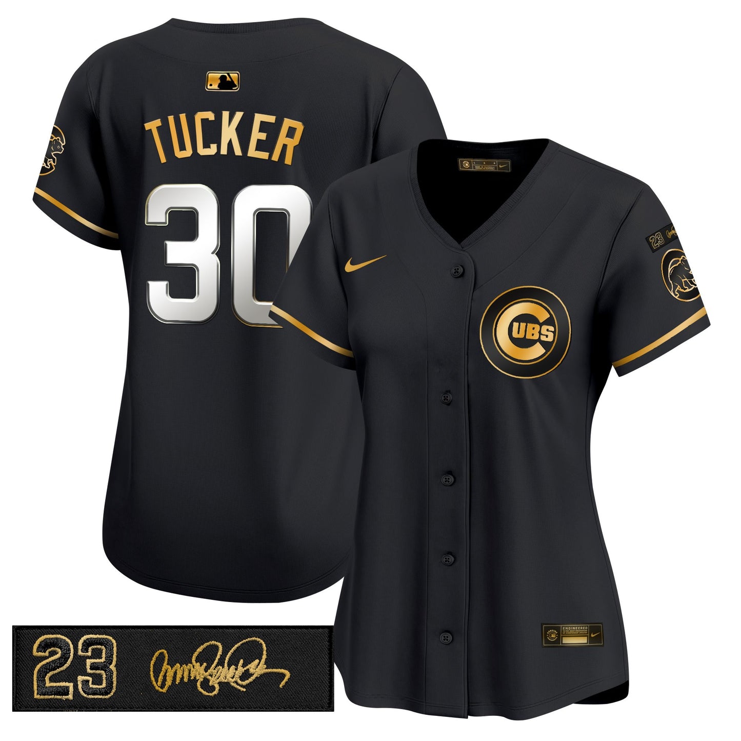 Women's Chicago Cubs 'Ryne Sandberg Tribute' Vapor Premier Limited Jersey V3 - All Stitched