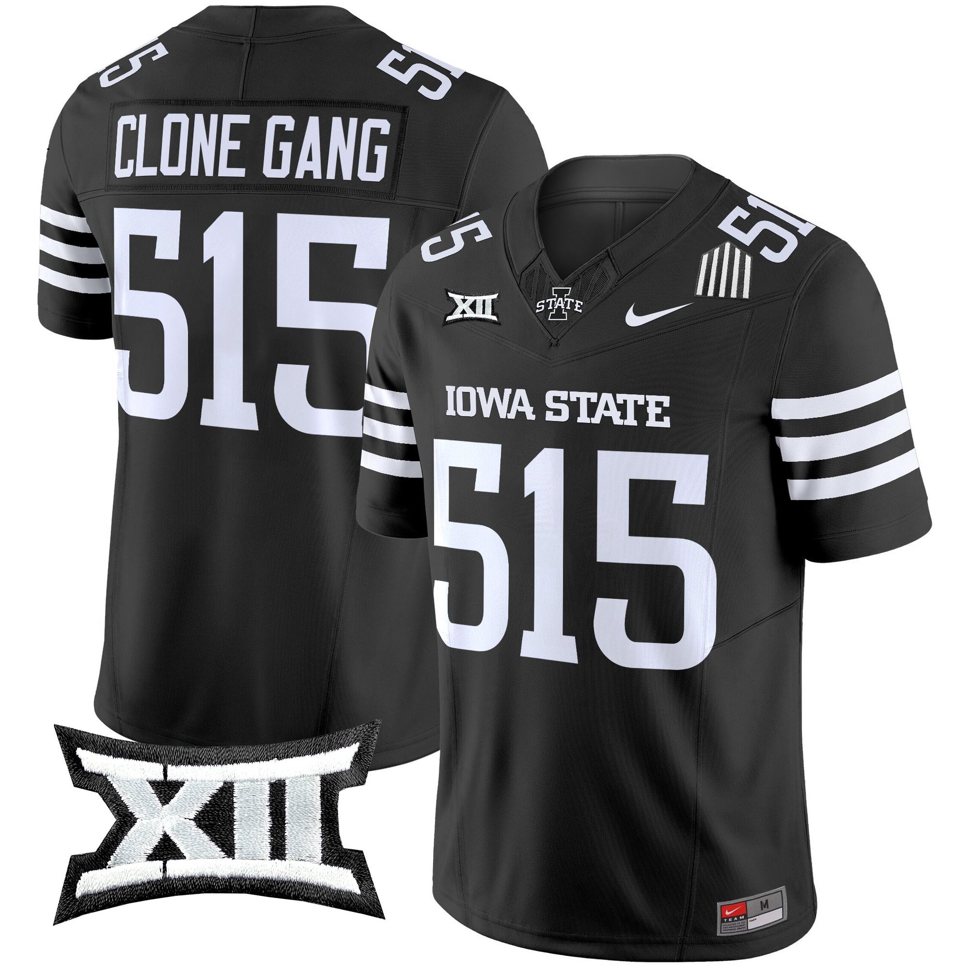 Men's Iowa State Cyclones 2025 Vapor Limited Jersey - All Stitched
