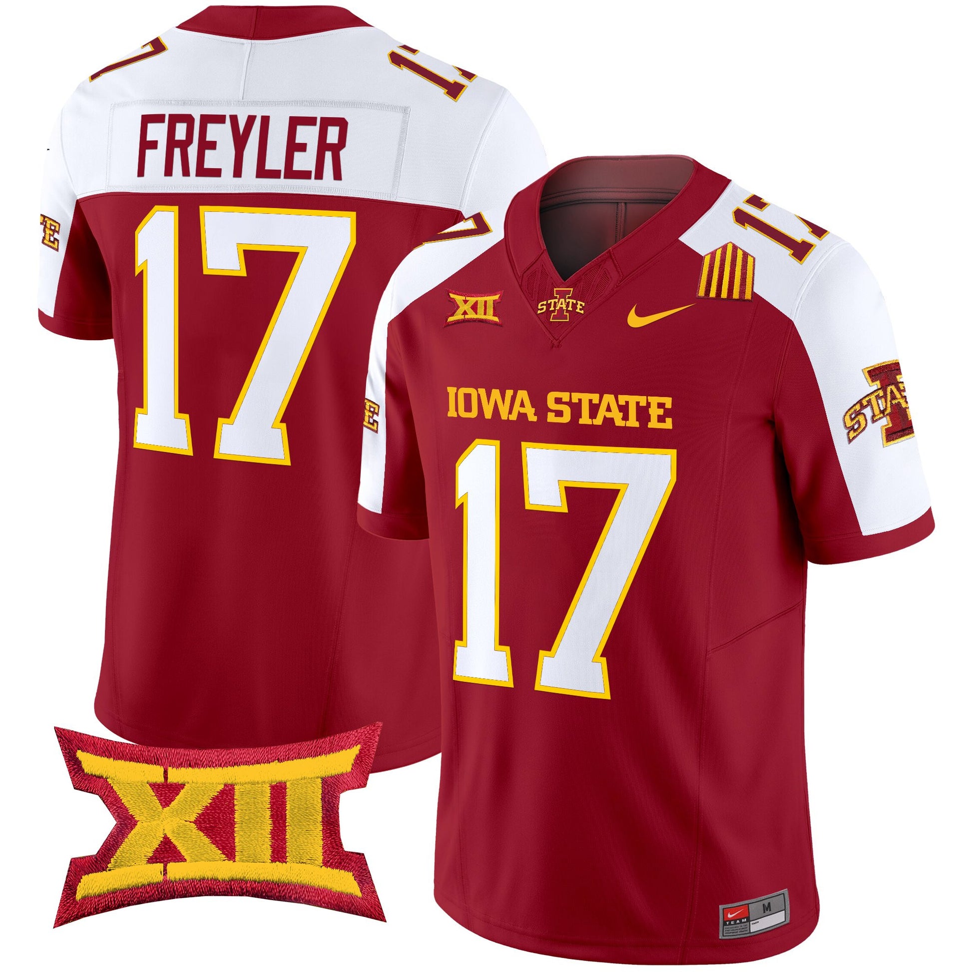 Men's Iowa State Cyclones 2025 Vapor Limited Jersey - All Stitched