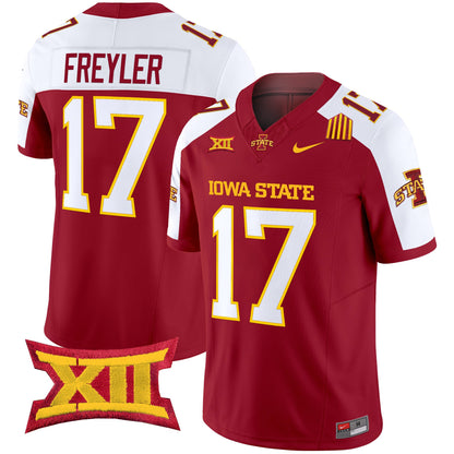 Men's Iowa State Cyclones 2025 Vapor Limited Jersey - All Stitched