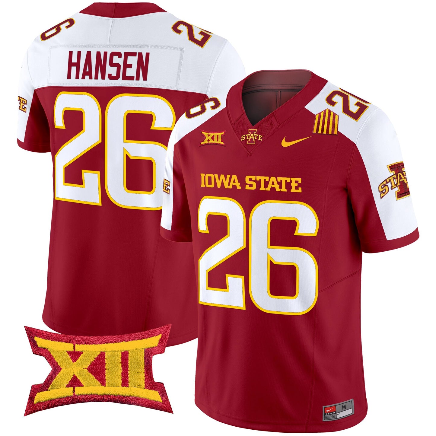 Men's Iowa State Cyclones 2025 Vapor Limited Jersey - All Stitched