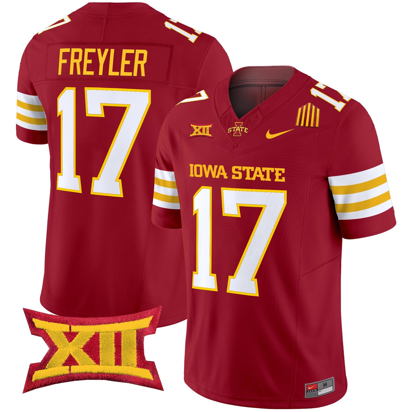 Men's Iowa State Cyclones 2025 Vapor Limited Jersey - All Stitched