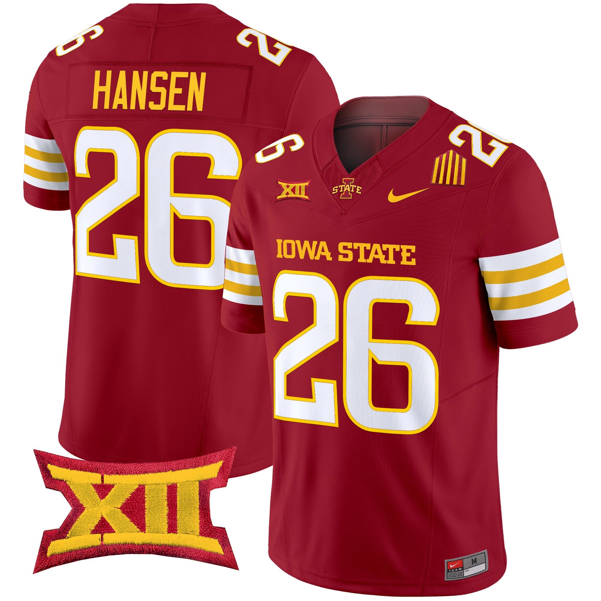 Men's Iowa State Cyclones 2025 Vapor Limited Jersey - All Stitched