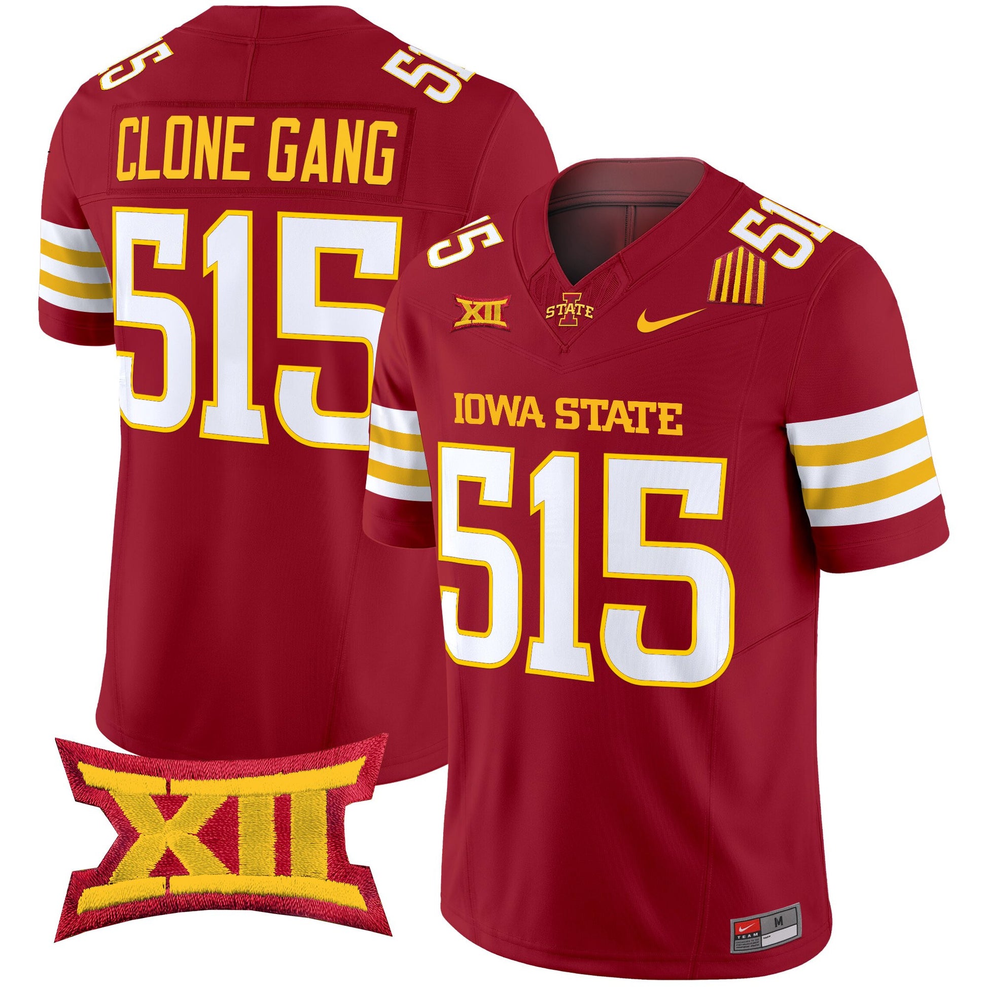 Men's Iowa State Cyclones 2025 Vapor Limited Jersey - All Stitched