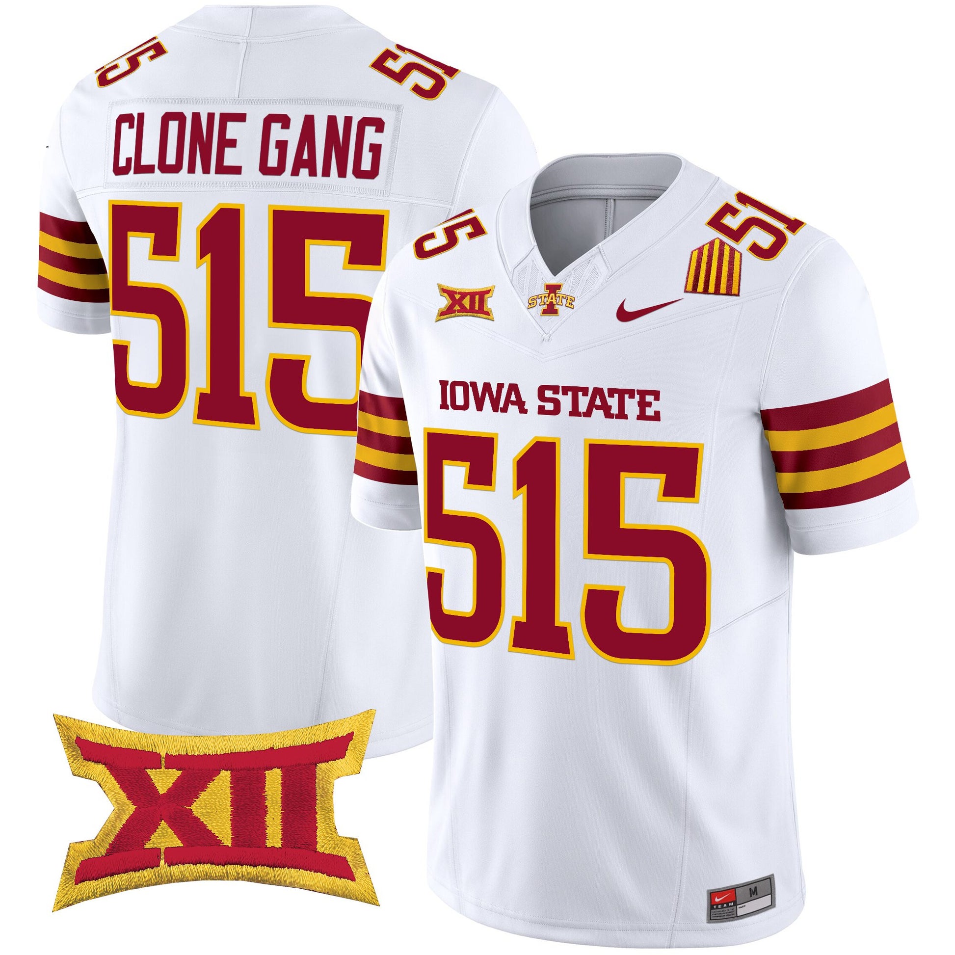 Men's Iowa State Cyclones 2025 Vapor Limited Jersey - All Stitched