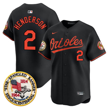 Baltimore Orioles Limited Jersey - 1964 Patch - All Stitched