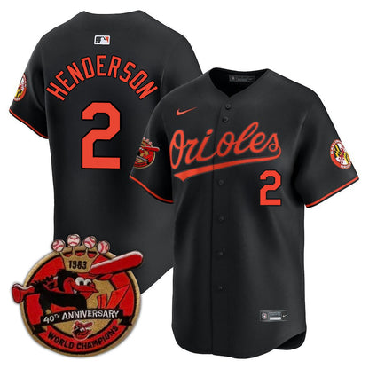 Baltimore Orioles Limited Jersey - 2023 Patch - All Stitched