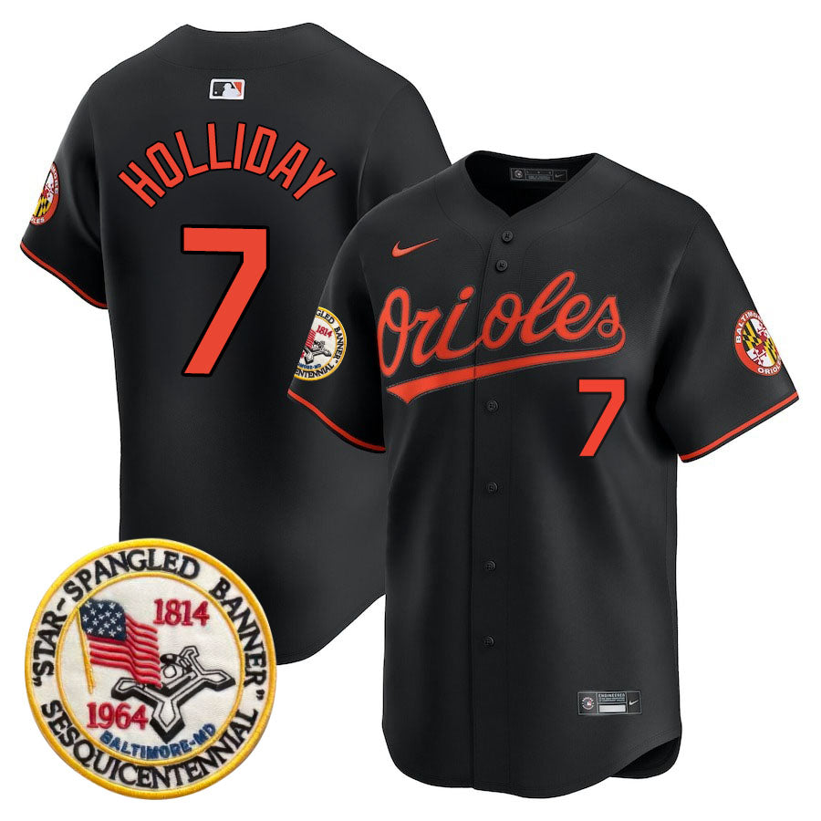 Baltimore Orioles Limited Jersey - 1964 Patch - All Stitched