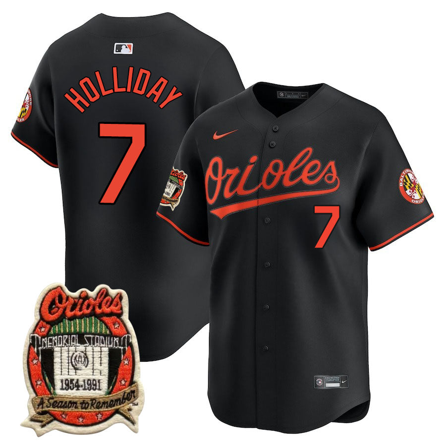 Baltimore Orioles Limited Jersey - 1991 Patch - All Stitched