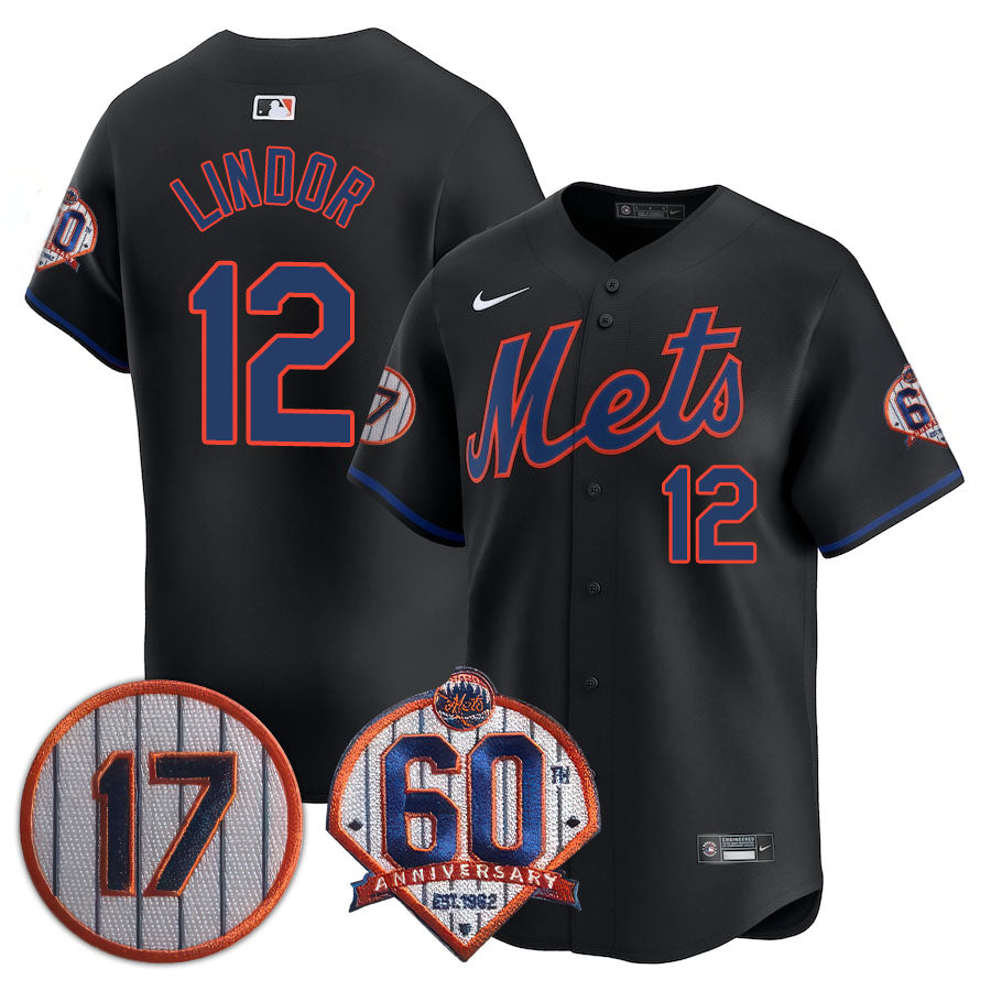 New York Mets Limited Jersey - 2022 Patch - All Stitched