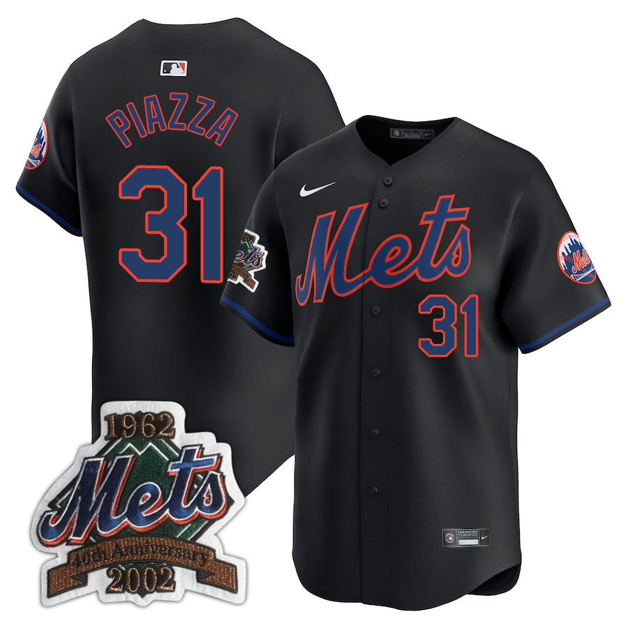 New York Mets Limited Jersey - 2002 Patch - All Stitched