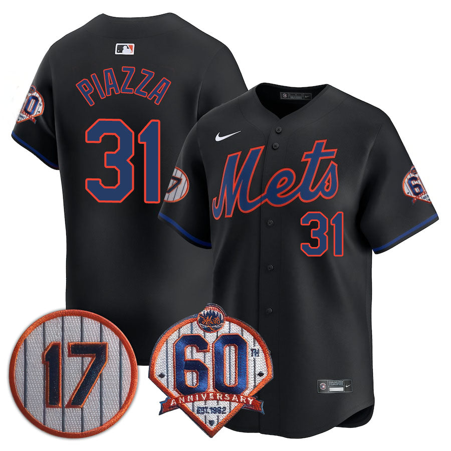 New York Mets Limited Jersey - 2022 Patch - All Stitched