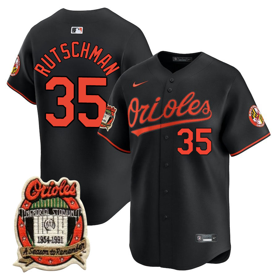 Baltimore Orioles Limited Jersey - 1991 Patch - All Stitched