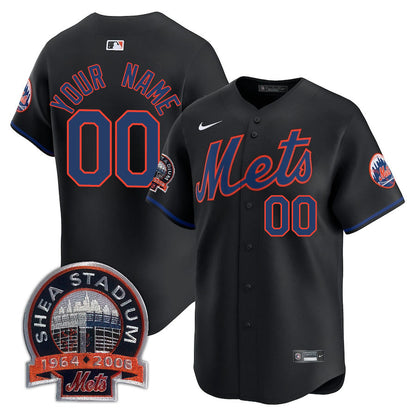 New York Mets Limited Custom Jersey -  Amazing Patch - All Stitched