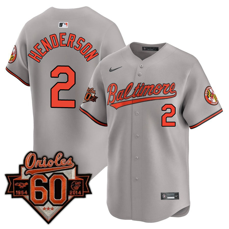 Baltimore Orioles Limited Jersey - 2014 Patch - All Stitched