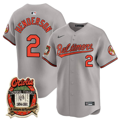 Baltimore Orioles Limited Jersey - 1991 Patch - All Stitched