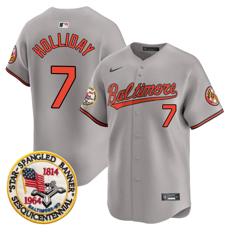 Baltimore Orioles Limited Jersey - 1964 Patch - All Stitched