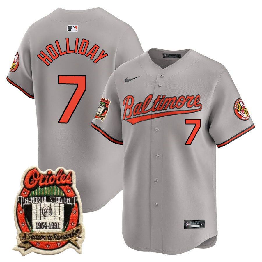 Baltimore Orioles Limited Jersey - 1991 Patch - All Stitched