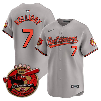 Baltimore Orioles Limited Jersey - 2023 Patch - All Stitched