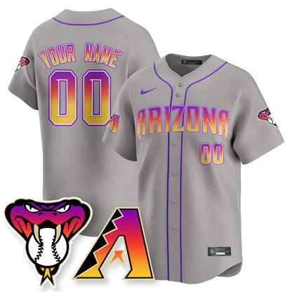 Arizona Diamondbacks 2025 City Connect Concept Custom Jersey - All Stitched
