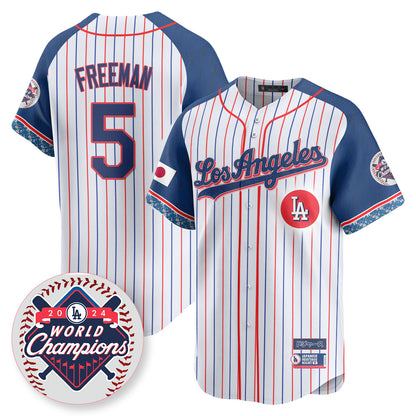 Los Angeles Dodgers Japanese Heritage Night Jersey - All Stitched