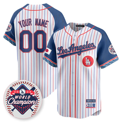 Los Angeles Dodgers Japanese Heritage Night Jersey - All Stitched